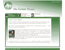 Tablet Screenshot of gruene9.info